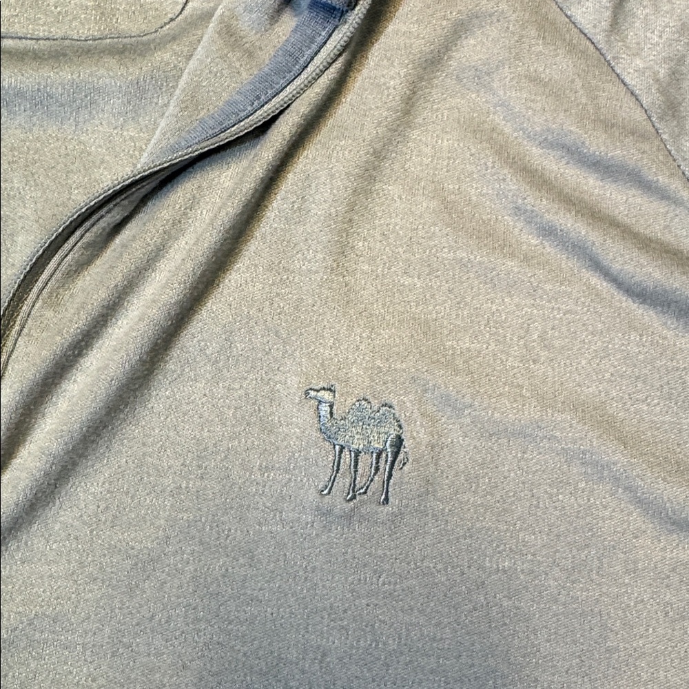 Peter Millar men M Medium gray solid base layer 1… - image 3